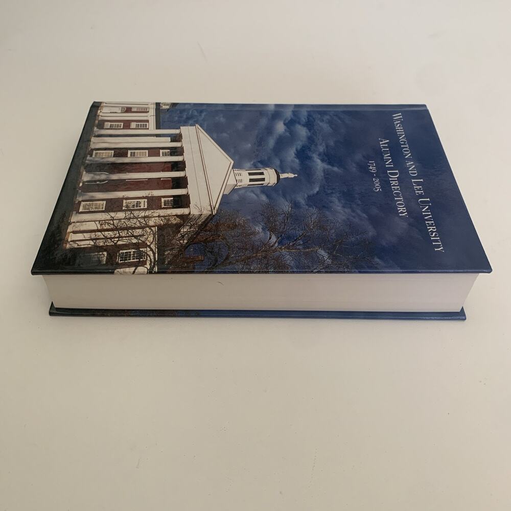 Washington And Lee University 1749-2005 Alumni Directory Hardcover LEXINGTON VA - Picture 9 of 12